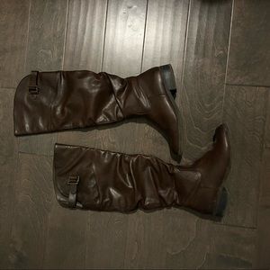Chocolate Brown Riding Boots